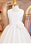 6365BR Vestido Infantil Luxo Flor Branco 4 ao 16 - Imagem 2
