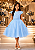 6373AZ Vestido Azul Princesa 4 ao 16 - Imagem 2