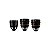 Kit 3 Lentes Laowa Nanomorph S35 Prime 27 mm/35 mm/50 mm Amber (PLEF) - Imagem 1