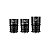 Kit 3 Lentes Laowa Nanomorph S35 27 mm/35 mm/50 mm Silver Flare Fuji X - Imagem 1