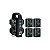 Anton Bauer Kit Titon Micro 90 V-Mount (4 × 94 Wh) com Carregador Quad VM4 - Imagem 1