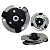 Disco Embreagem Compressor Modelo Sanden VW Jetta - Golf - Audi A3 - Imagem 1