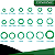 Kit Orings P/ar Condiciondo Automotivo ( 270 Unidades ) - Imagem 3
