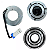 Conjunto Embreagem Polia Bobina Astra Vectra Zafira Cvc 6pk - Imagem 1