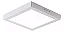PAINEL LUMANTI LED FLAT 12W QUADRADO 6500K SOBREPOR - Imagem 2