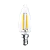 LÂMPADA LUMANTI FILAMENTO VELA CLEAR LED 4W 7200K E14 - Imagem 1