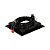 SPOT LUMANTI EMBUTIR QUADRADO PRETO COM RECUO PRETO PAR20 BASE E27 - Imagem 3
