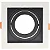 SPOT LUMANTI EMBUTIR QUADRADO BRANCO COM RECUO PRETO PAR20 BASE E27 - Imagem 1