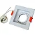 SPOT LUMANTI EMBUTIR QUADRADO BRANCO COM RECUO BRANCO MR11 GU10 - Imagem 2