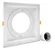 SPOT LUMANTI EMBUTIR QUADRADO BRANCO COM RECUO BRANCO PAR30 BASE E27 - Imagem 2
