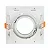 SPOT LUMANTI EMBUTIR QUADRADO BRANCO COM RECUO BRANCO PAR30 BASE E27 - Imagem 3