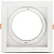 SPOT LUMANTI EMBUTIR QUADRADO BRANCO COM RECUO BRANCO  AR111 BASE GU10 - Imagem 1