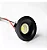MINI SPOT LED EMBUTIDO PRETO ELYSA  3W 3000K - Imagem 2