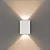 ARANDELA LUMANTI LED MURET DE SOBREPOR BRANCA 4W 3000K IP65 - Imagem 2