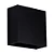 ARANDELA LUMANTI LED TOULOUSE PRETA 4W 3000K IP65 - Imagem 1