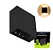 ARANDELA LUMANTI LED TOULOUSE PRETA 4W 3000K IP65 - Imagem 2