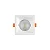 SPOT QUADRADO BLUMENAU RECUADO EMBUTIR BRANCO 3W 3000K 240 LUMENS - Imagem 1