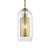 PENDENTE BLUMENAU BRONX VIDRO CILIDRICO E-27 DOURADO - Imagem 2