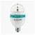 LÂMPADA LUMANTI LED BULBO GLOBO COLORIDA ROTATIVA 3W RGB E-27 - Imagem 2