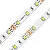 FITA LED LUMANTI C/ 60 LEDS SMD 5W/M 500 LUMENS 12V 3000K IP20 5 M - Imagem 1