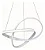 PENDENTE SINDORA INFINITO SILICONE Ø50CM 32W 3000K - Imagem 2