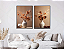 KIT 2 QUADROS DECORATIVOS PAR DE VASOS II 50X70CM SEM VIDRO - Imagem 1