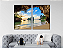 KIT 2 QUADROS DECORATIVOS PAISAGENS 50X70CM SEM VIDRO - Imagem 1