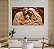 QUADRO DECORATIVO CRISTÃO 50X70CM SEM VIDRO - Imagem 1