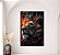 QUADRO DECORATIVO LEÃO SOLO 50X70CM SEM VIDRO - Imagem 1