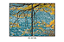 KIT 2 QUADROS DECORATIVO NATUREZA 50X70CM SEM VIDRO - Imagem 1