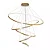 PENDENTE NITROLUX LP405D 5 ARCOS DOURADO 132W 4000K - Imagem 1