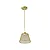 PENDENTE NORDECOR 2603 TEOL E27 DOURADO - Imagem 2