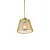 PENDENTE NORDECOR 2603 TEOL E27 DOURADO - Imagem 3