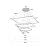 PENDENTE NORDECOR 2169-1 LED INVERSE QDR. 4 AROS 120W C/5M 3000K - Imagem 4