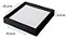 PAINEL GLIGHT BACKLIGHT LED RECUADO QUADRADO SOBREPOR 24W 3000K PRETO - Imagem 2