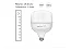 KIT C/ 2 LÂMPADA LED LUMANTI BULBO 50W 3000K - Imagem 2