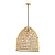 PENDENTE SKYLIGHT SKY-4061 ÔTAKI 47X48CM RATTAN 3 METROS D/ CABO - Imagem 1