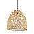 PENDENTE SKYLIGHT SKY-4061 ÔTAKI 47X48CM RATTAN 3 METROS D/ CABO - Imagem 2