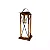 LUMINÁRIA FOX LUSTRES 5401 DE CHÃO PISO CLEAN 80X45X45CM MADEIRA, METAL E ACRÍLICO - Imagem 1