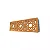 ARANDELA FOX LUSTRES AR27 DE PAREDE LASER RETANGULAR 15X40X9CM MADEIRA E ACRÍLICO - Imagem 2