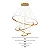 PENDENTE NITROLUX LP-404A 4 ARCOS DOURADO 86W 3000K - Imagem 3