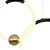 PENDENTE BELLA AK003 MONDO PRETO/ DOURADO 30X40X30CM 74CM 8CM 46CM 41W 3000K 2880LM - Imagem 2