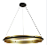 PENDENTE BELLA DOL1PD01PT080 DOLLAGE PRETO/ DOURADO 80X7 36W 3000K 2880LM - Imagem 1