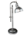 ABAJUR BELLA HR007C STUDIO PRATA 1X40W BOLINHA 65X38X20 - Imagem 1
