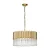 PENDENTE BELLA MAY1PD01TR050 MAYA TRANSPLARENTE/ DOURADO 49,5X27CM 8XG9 - Imagem 1