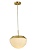 PENDENTE BELLA HOB2PD01OP030 HOB OPALINO/ DOURADO 30X18CM E-27 - Imagem 1