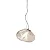 PENDENTE BELLA FLU1PD01CQ025 FLUBBER CONHAQUE/ DOURADO 25X30CM 1XG9 - Imagem 1