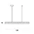 PENDENTE BELLA MAC1PD01TR120  MACCHIATO TRANSPARENTE E DOURADO 1XLED 20W - Imagem 2
