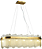 PENDENTE BELLA BC004  NEXIA DOURADO/TRANSPARENTE 35X100X28CM 12XG9 MAX 20W IP2 - Imagem 1