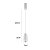 PENDENTE NORDECOR 2857 LED LAJU 7W 3.000K 12X06 - Imagem 2